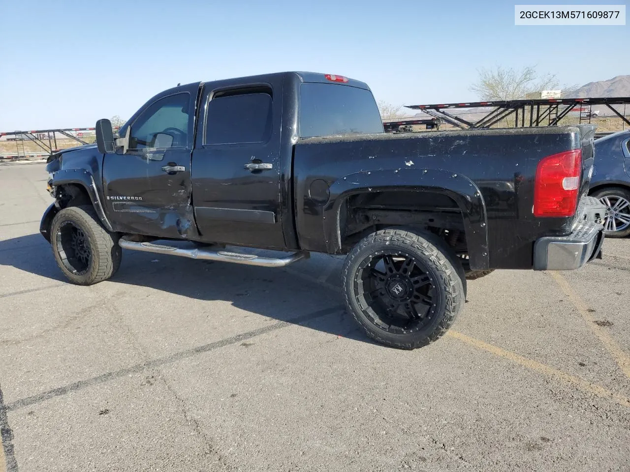 2007 Chevrolet Silverado K1500 Crew Cab VIN: 2GCEK13M571609877 Lot: 71459704