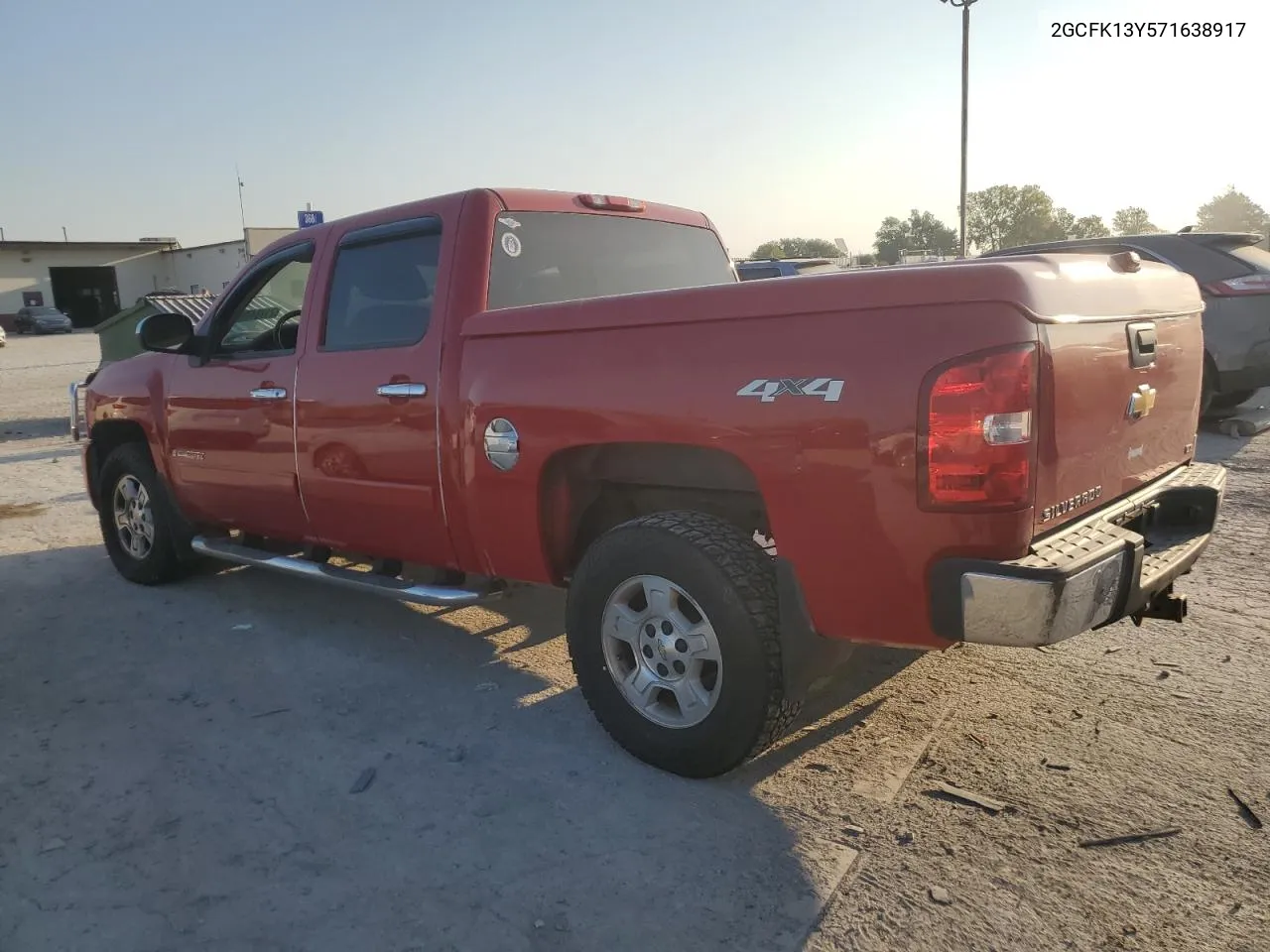 2007 Chevrolet Silverado K1500 Crew Cab VIN: 2GCFK13Y571638917 Lot: 71784794