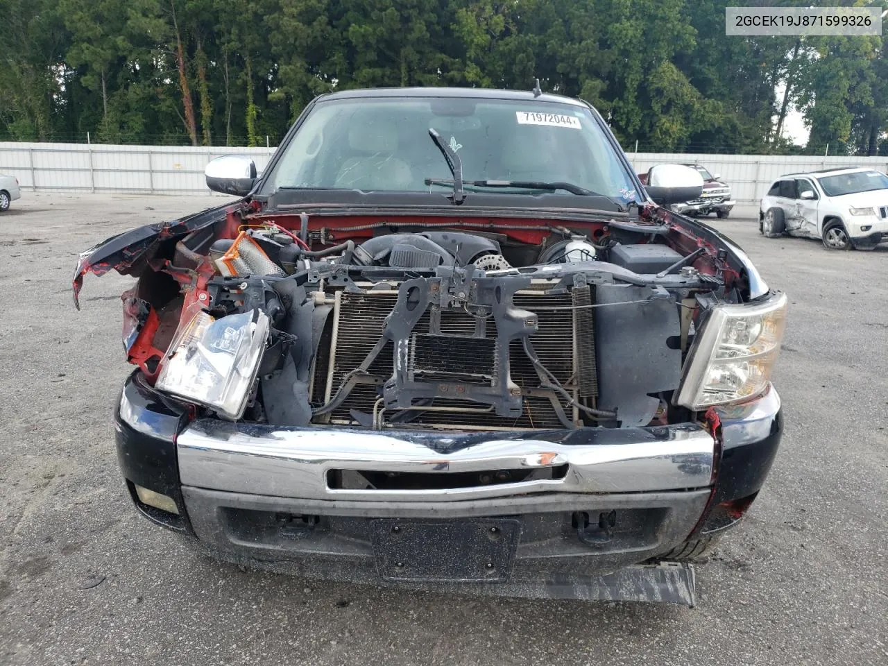 2GCEK19J871599326 2007 Chevrolet Silverado K1500