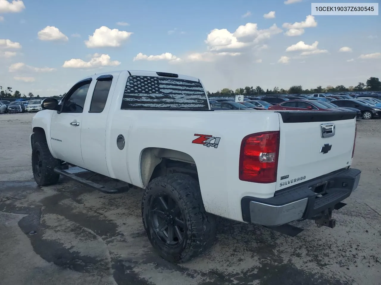 1GCEK19037Z630545 2007 Chevrolet Silverado K1500