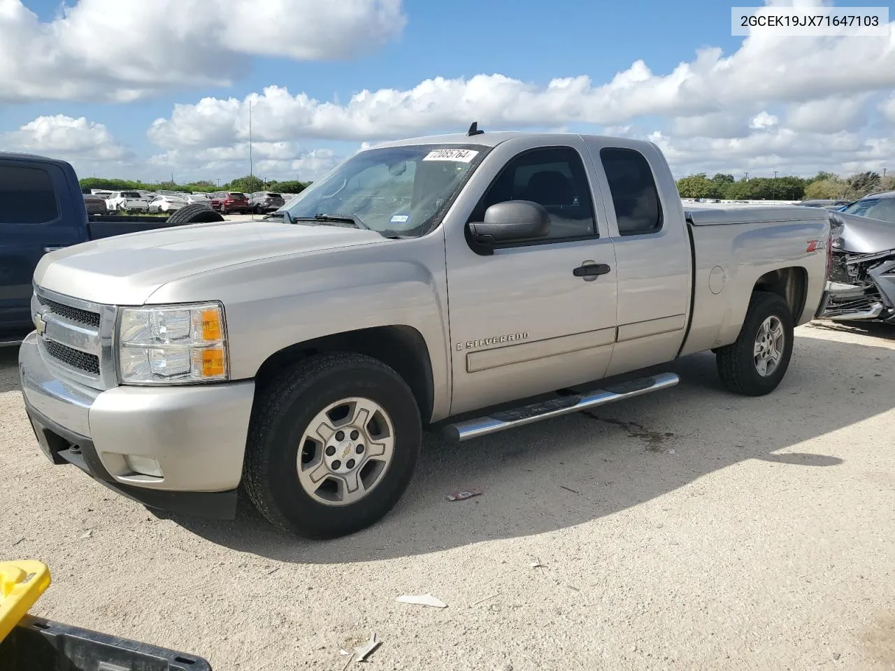 2GCEK19JX71647103 2007 Chevrolet Silverado K1500