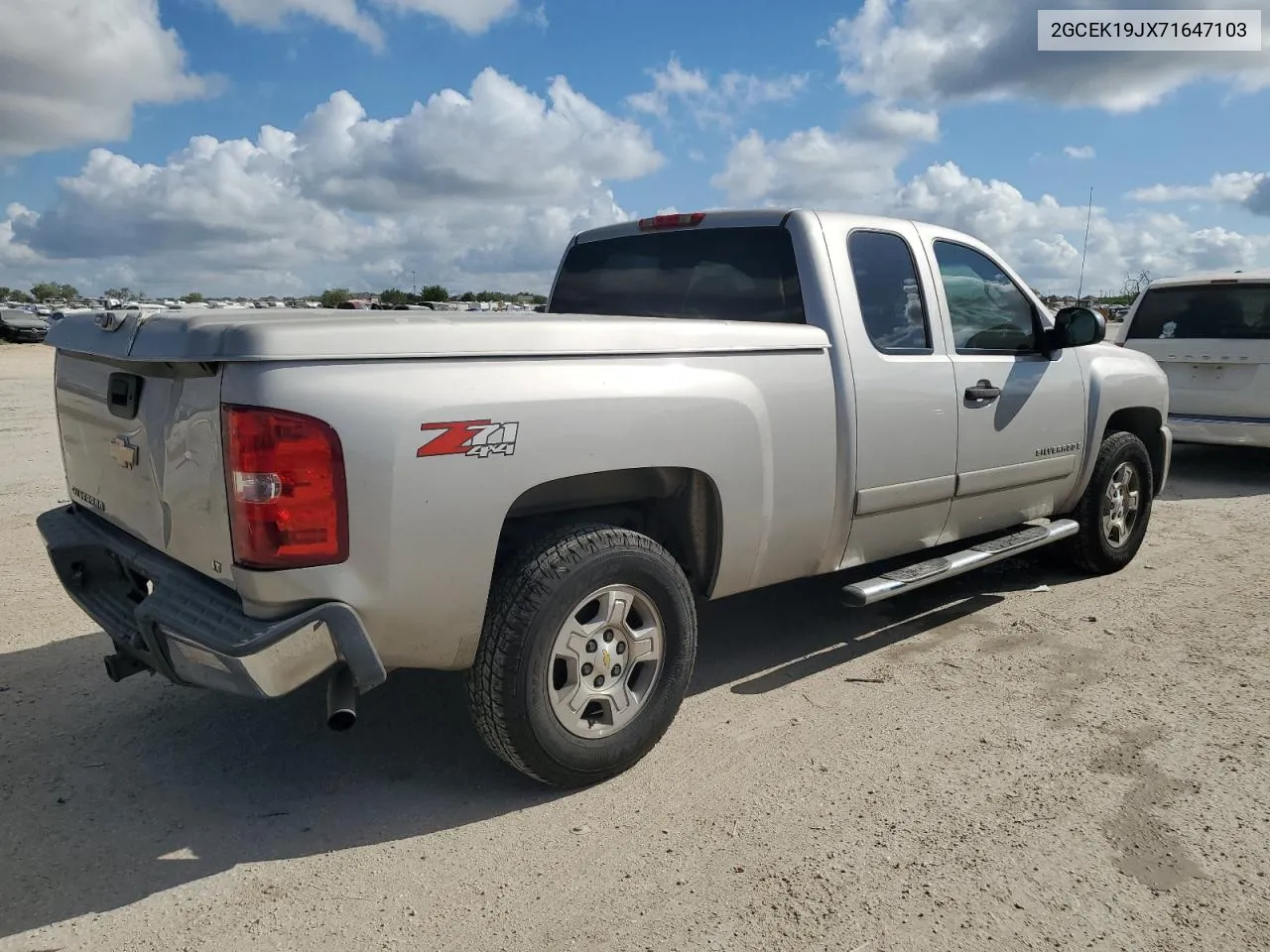 2GCEK19JX71647103 2007 Chevrolet Silverado K1500