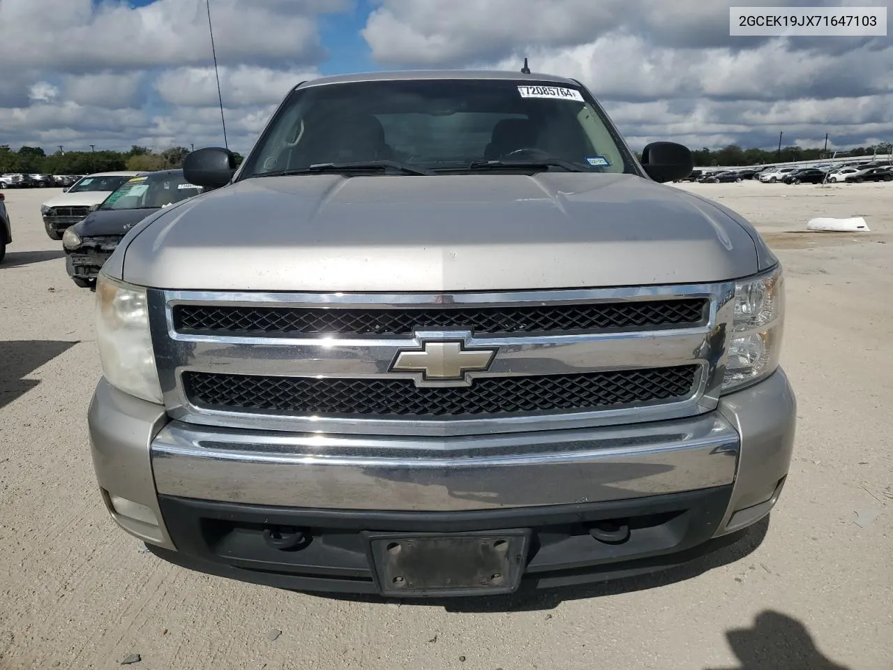 2007 Chevrolet Silverado K1500 VIN: 2GCEK19JX71647103 Lot: 72085764