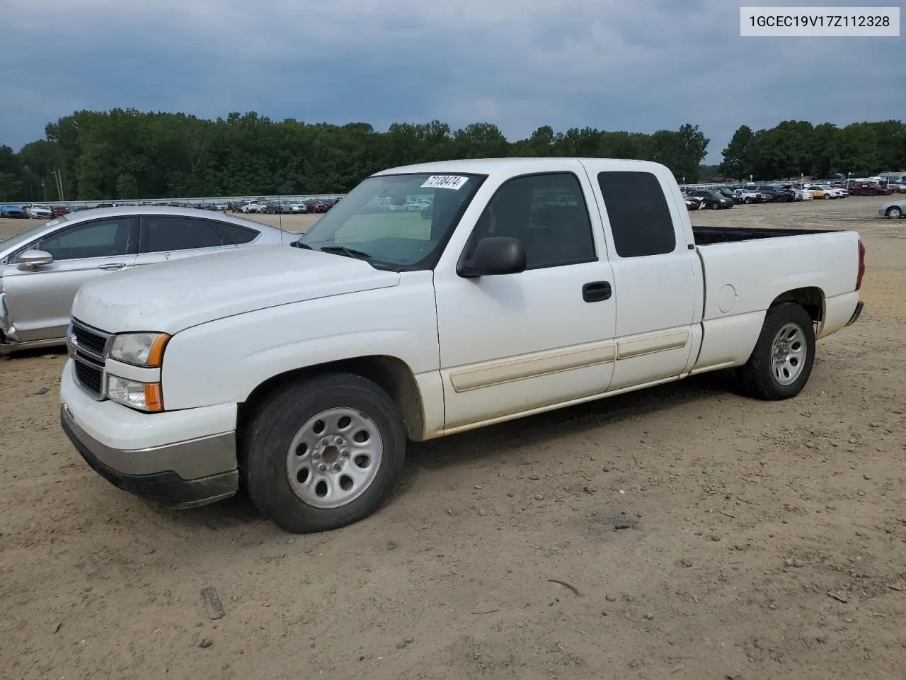 2007 Chevrolet Silverado C1500 Classic VIN: 1GCEC19V17Z112328 Lot: 72138474