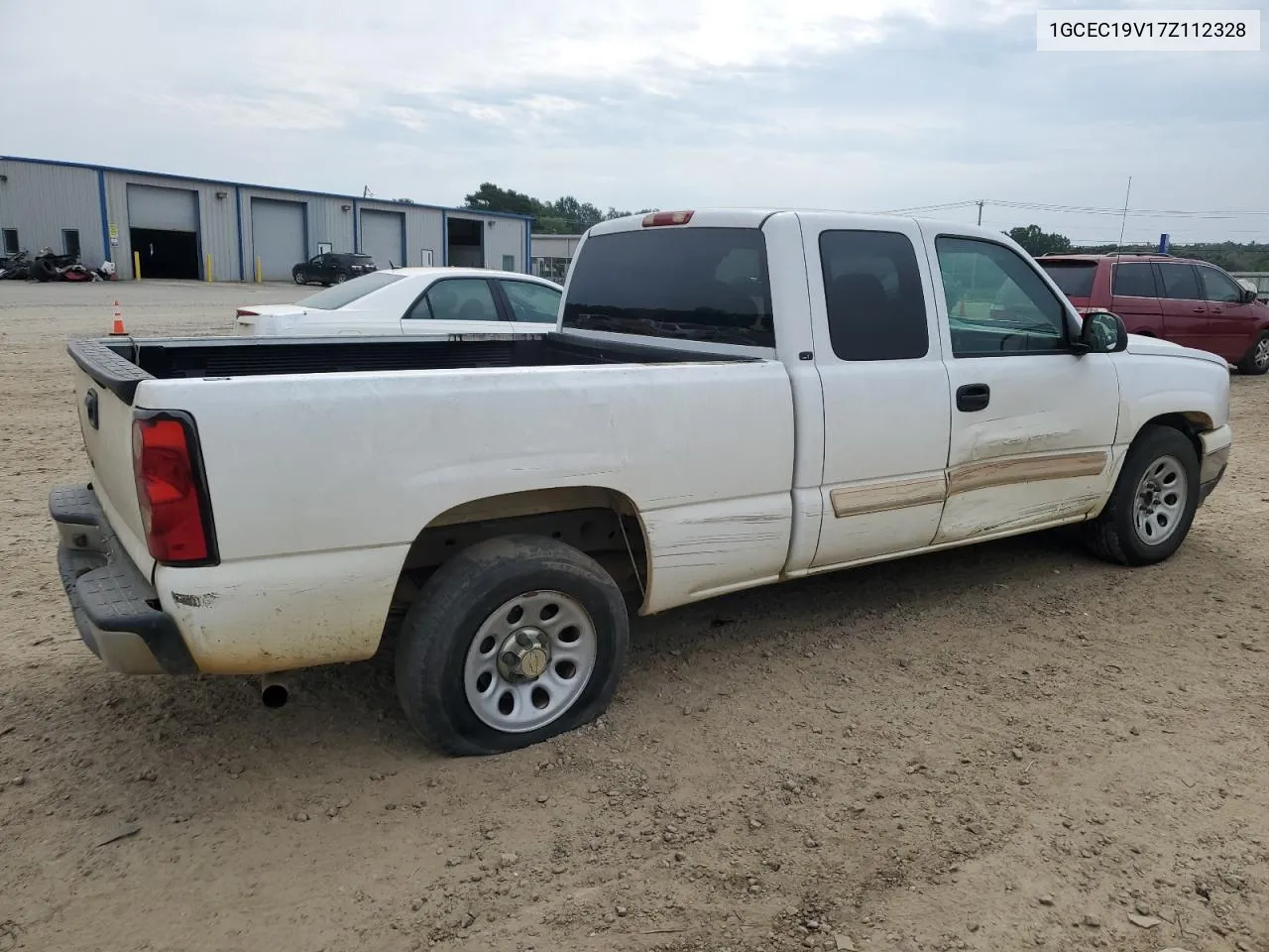 2007 Chevrolet Silverado C1500 Classic VIN: 1GCEC19V17Z112328 Lot: 72138474