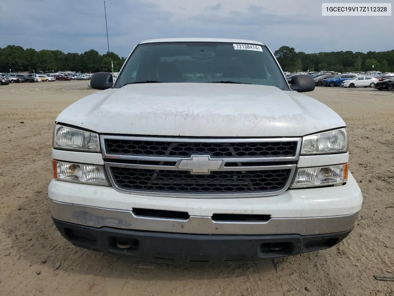 2007 Chevrolet Silverado C1500 Classic VIN: 1GCEC19V17Z112328 Lot: 72138474