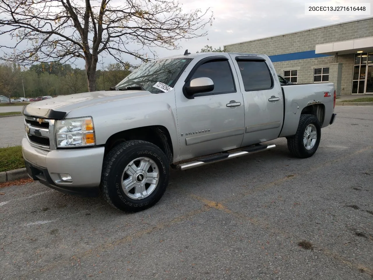 2GCEC13J271616448 2007 Chevrolet Silverado C1500 Crew Cab