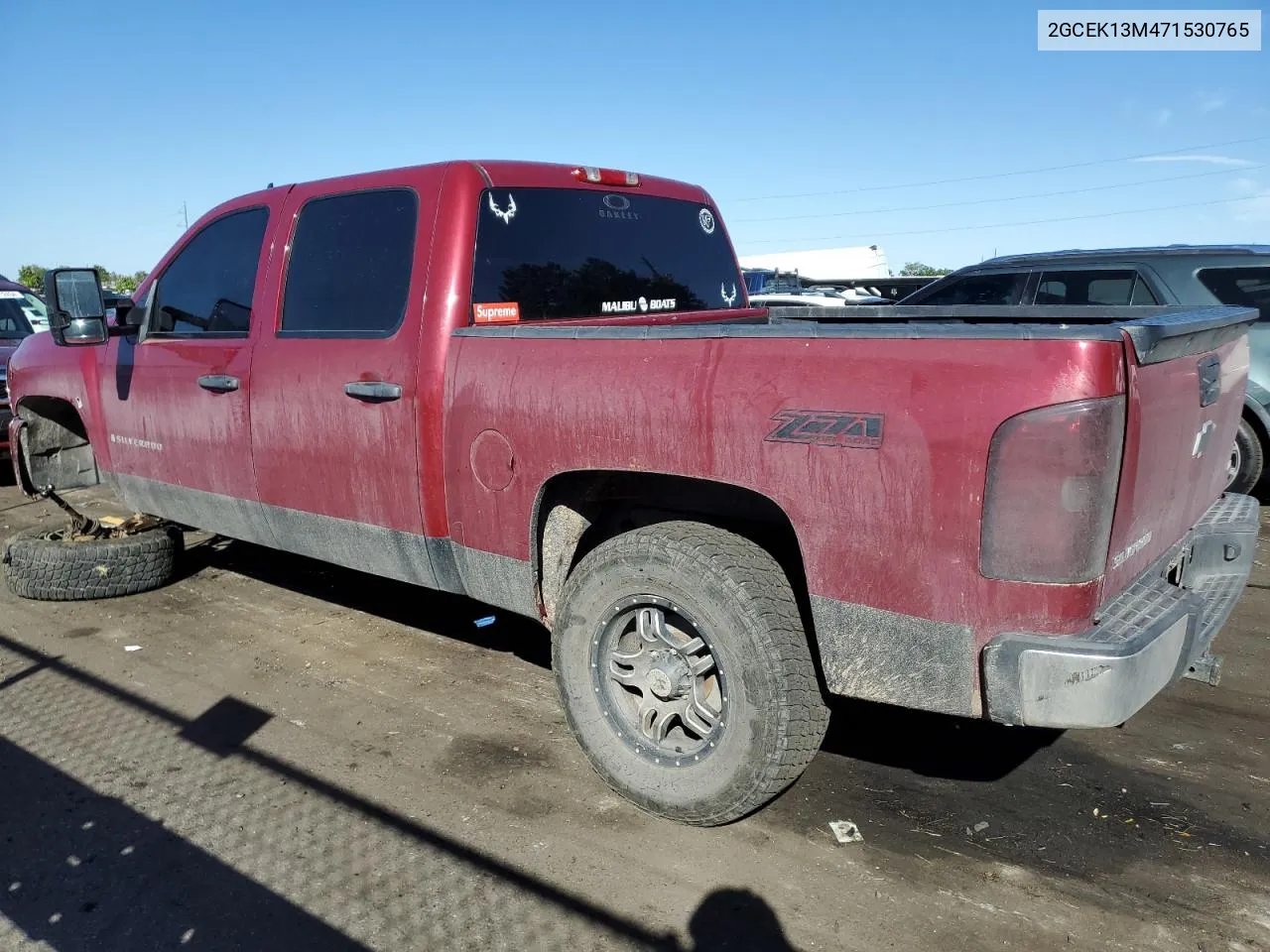 2007 Chevrolet Silverado K1500 Crew Cab VIN: 2GCEK13M471530765 Lot: 72348244