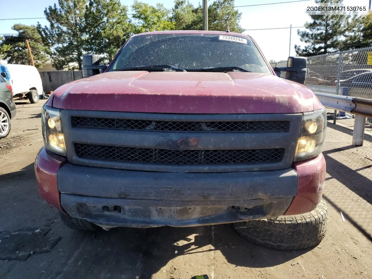 2007 Chevrolet Silverado K1500 Crew Cab VIN: 2GCEK13M471530765 Lot: 72348244