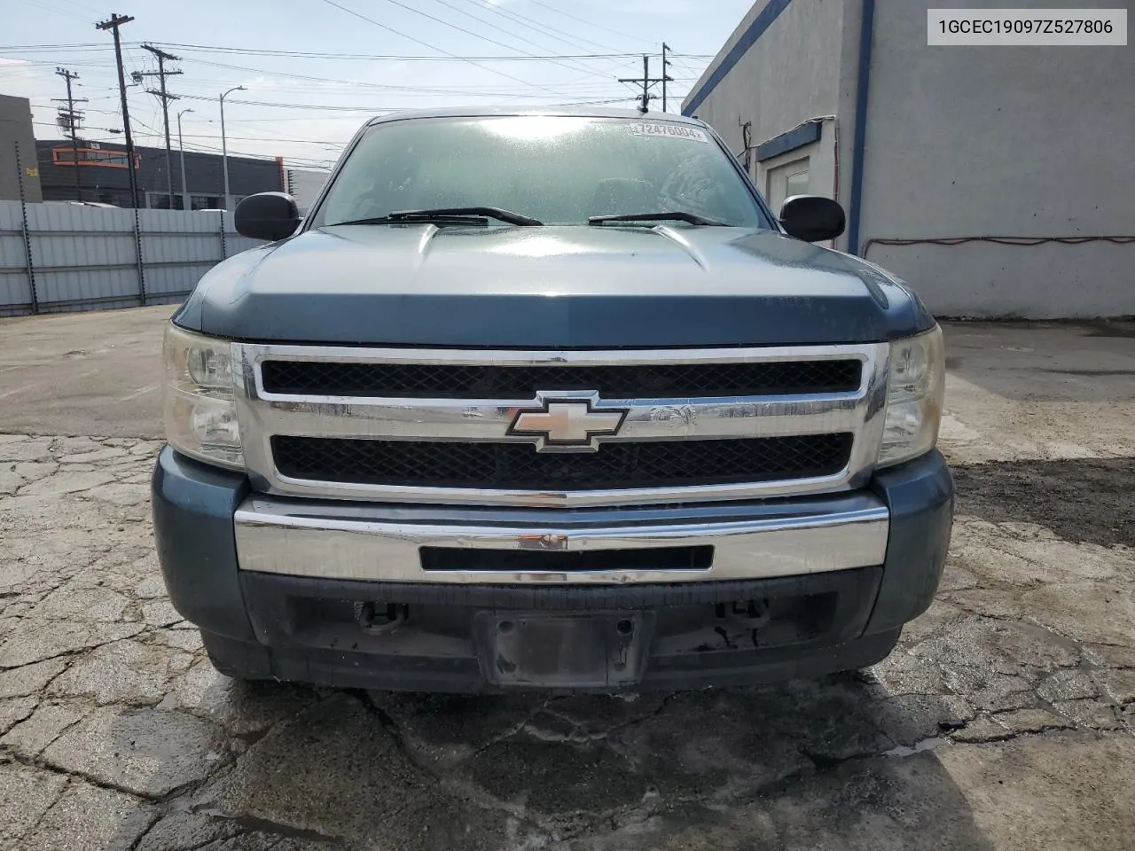 2007 Chevrolet Silverado C1500 VIN: 1GCEC19097Z527806 Lot: 72476004