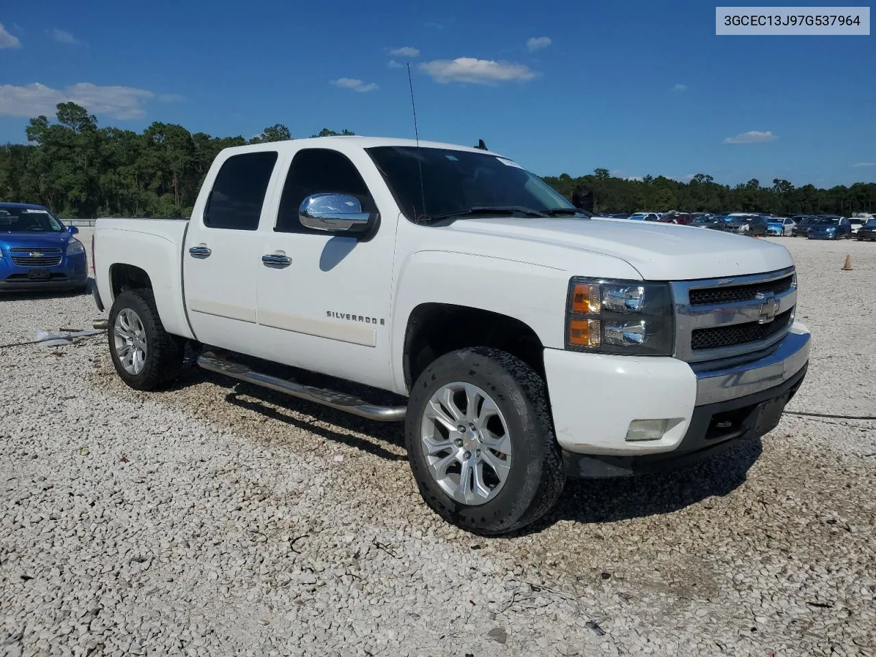 2007 Chevrolet Silverado C1500 Crew Cab VIN: 3GCEC13J97G537964 Lot: 72563014