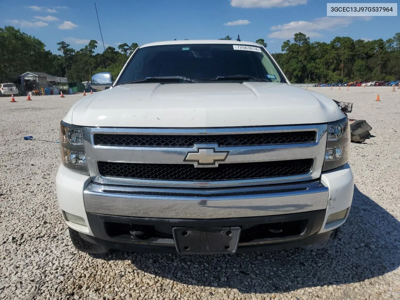 2007 Chevrolet Silverado C1500 Crew Cab VIN: 3GCEC13J97G537964 Lot: 72563014