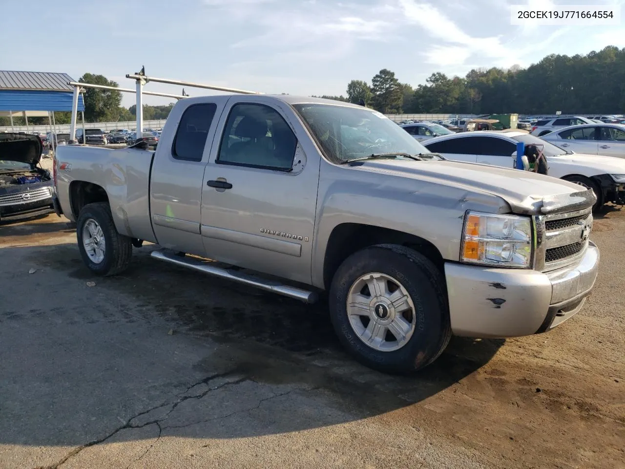 2GCEK19J771664554 2007 Chevrolet Silverado K1500