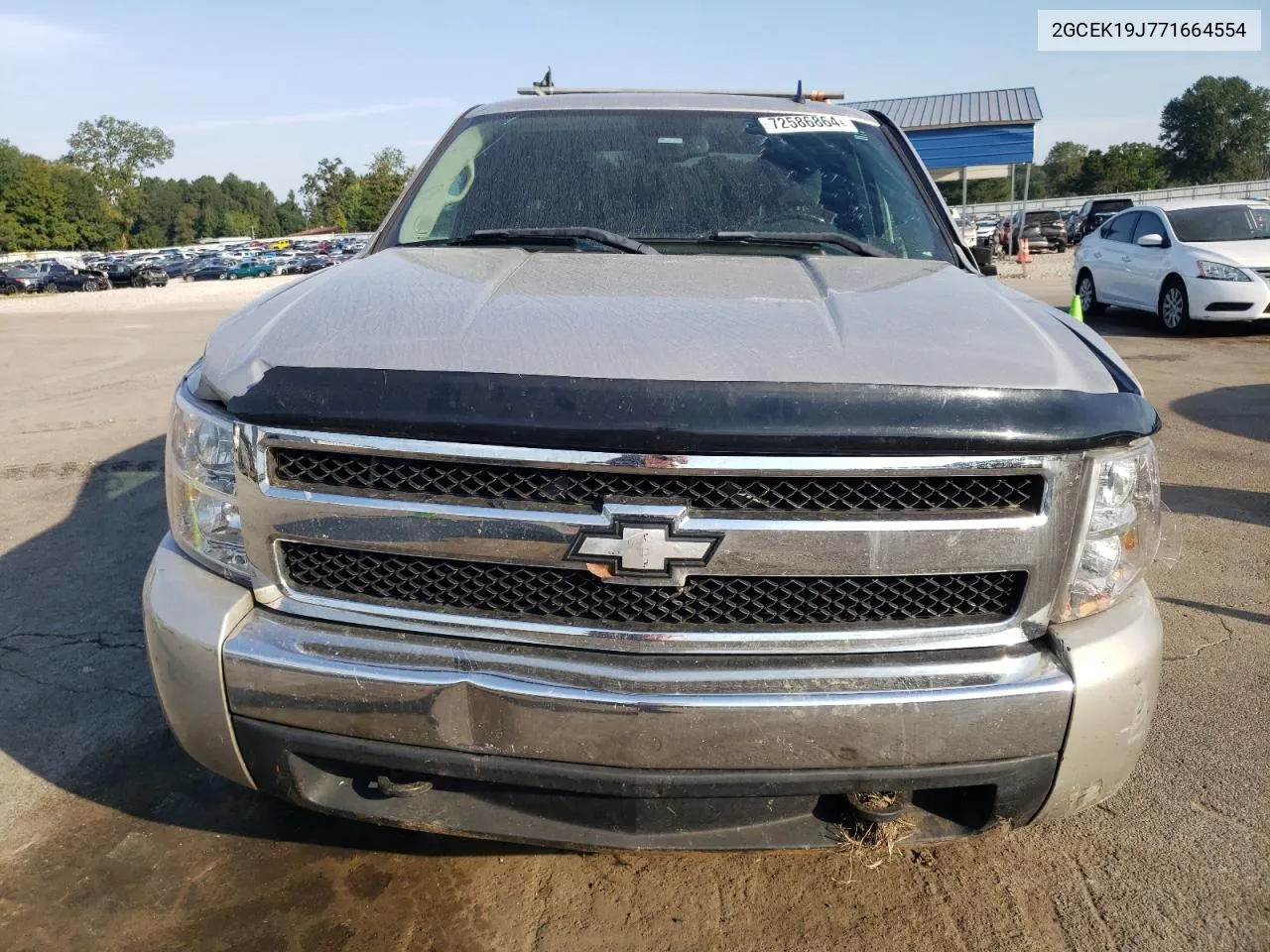 2GCEK19J771664554 2007 Chevrolet Silverado K1500