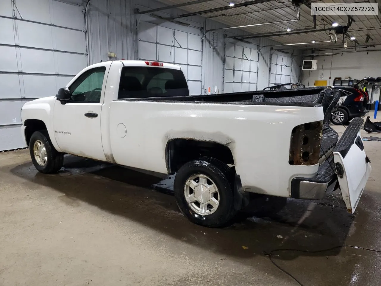 2007 Chevrolet Silverado K1500 VIN: 1GCEK14CX7Z572726 Lot: 72602124