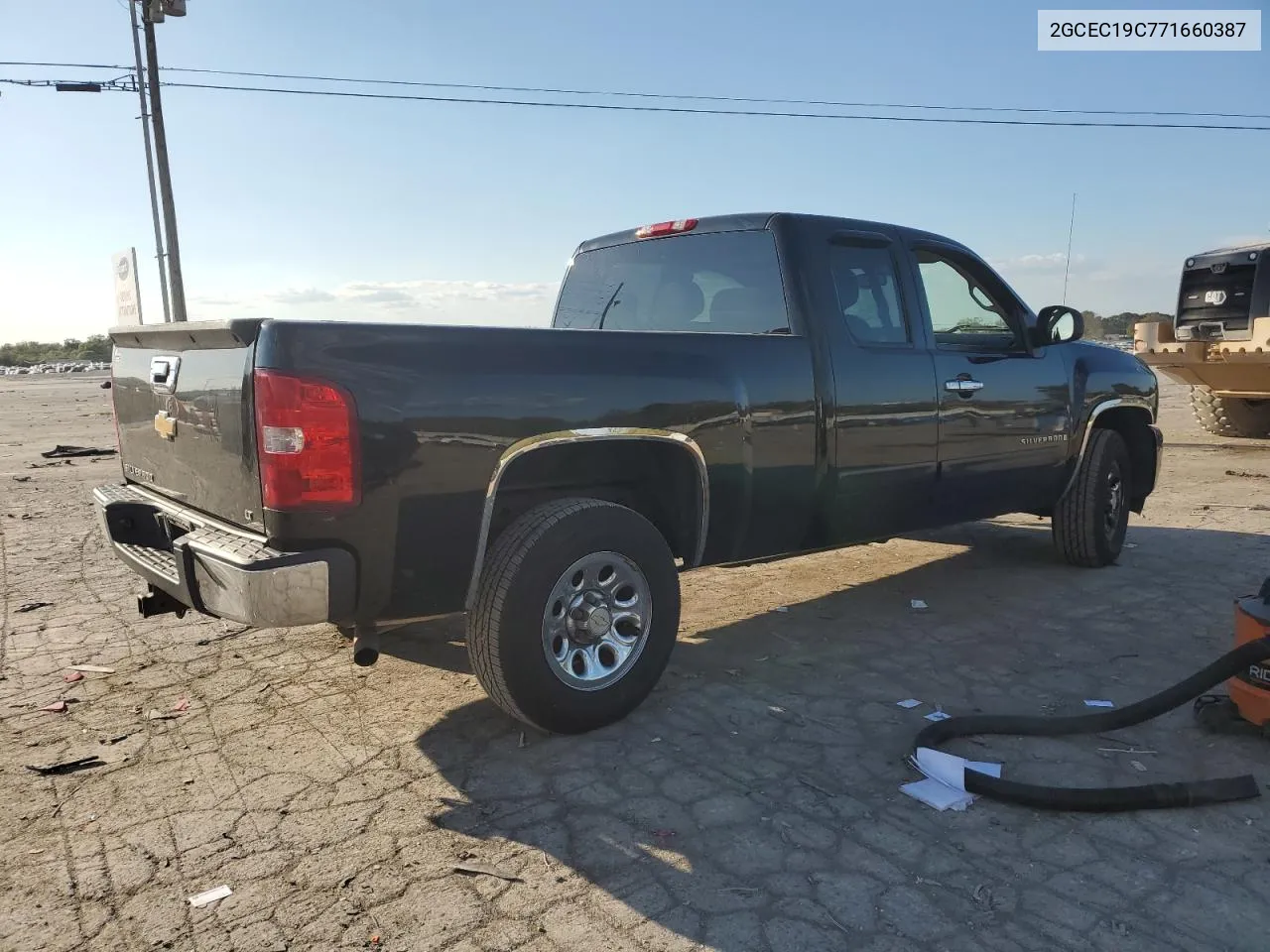 2007 Chevrolet Silverado C1500 VIN: 2GCEC19C771660387 Lot: 72619204