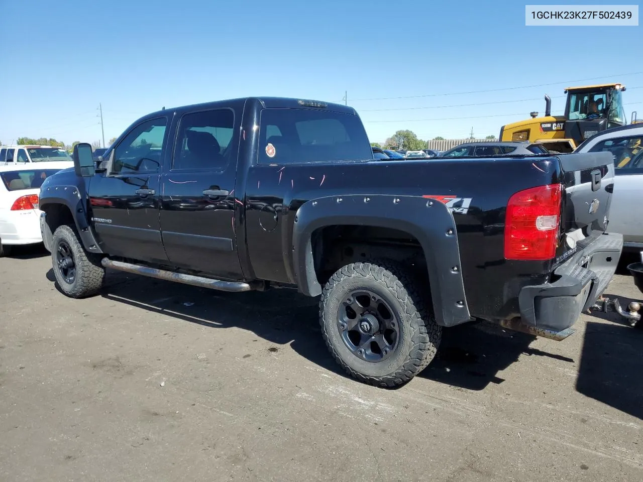 2007 Chevrolet Silverado K2500 Heavy Duty VIN: 1GCHK23K27F502439 Lot: 72766054