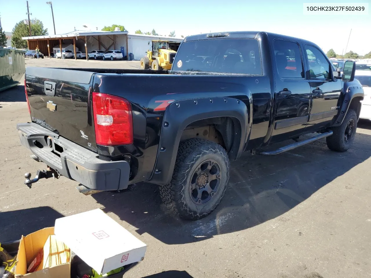 2007 Chevrolet Silverado K2500 Heavy Duty VIN: 1GCHK23K27F502439 Lot: 72766054