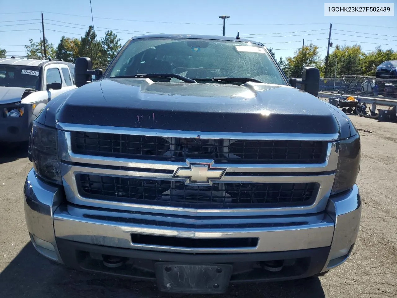 2007 Chevrolet Silverado K2500 Heavy Duty VIN: 1GCHK23K27F502439 Lot: 72766054