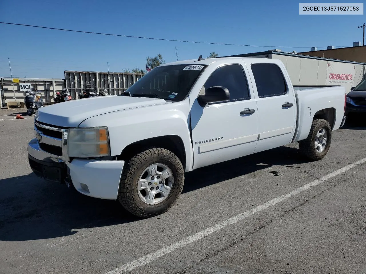 2007 Chevrolet Silverado C1500 Crew Cab VIN: 2GCEC13J571527053 Lot: 72844414