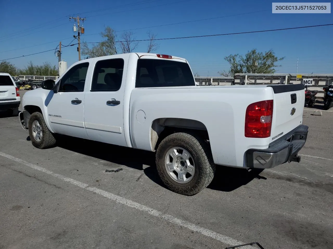 2007 Chevrolet Silverado C1500 Crew Cab VIN: 2GCEC13J571527053 Lot: 72844414