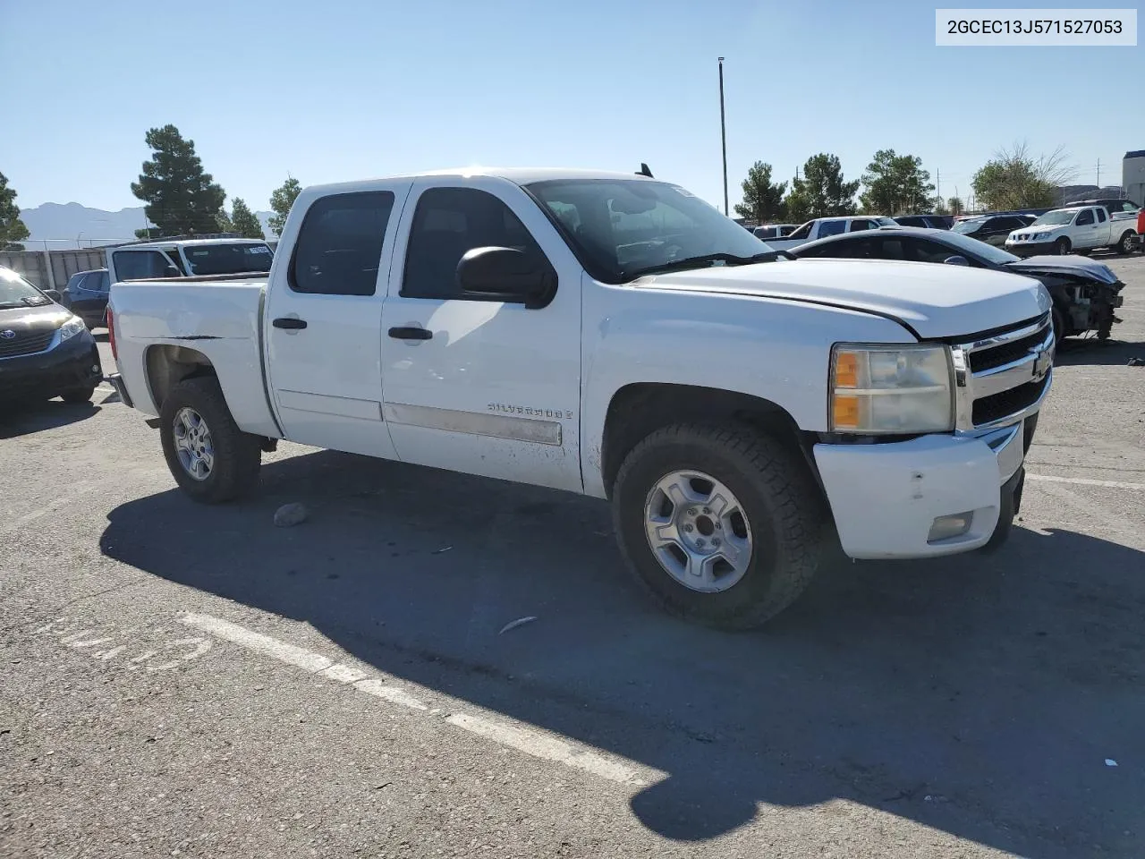 2007 Chevrolet Silverado C1500 Crew Cab VIN: 2GCEC13J571527053 Lot: 72844414