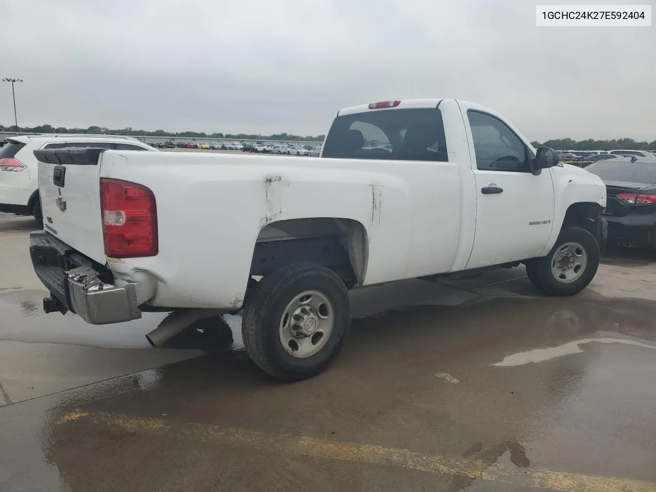 2007 Chevrolet Silverado C2500 Heavy Duty VIN: 1GCHC24K27E592404 Lot: 72946934