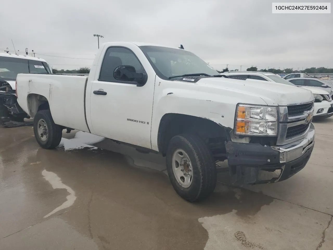 2007 Chevrolet Silverado C2500 Heavy Duty VIN: 1GCHC24K27E592404 Lot: 72946934