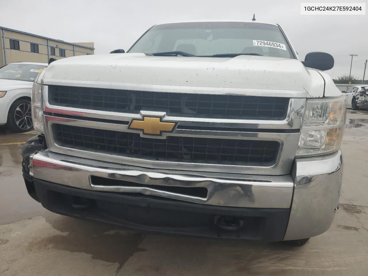 2007 Chevrolet Silverado C2500 Heavy Duty VIN: 1GCHC24K27E592404 Lot: 72946934