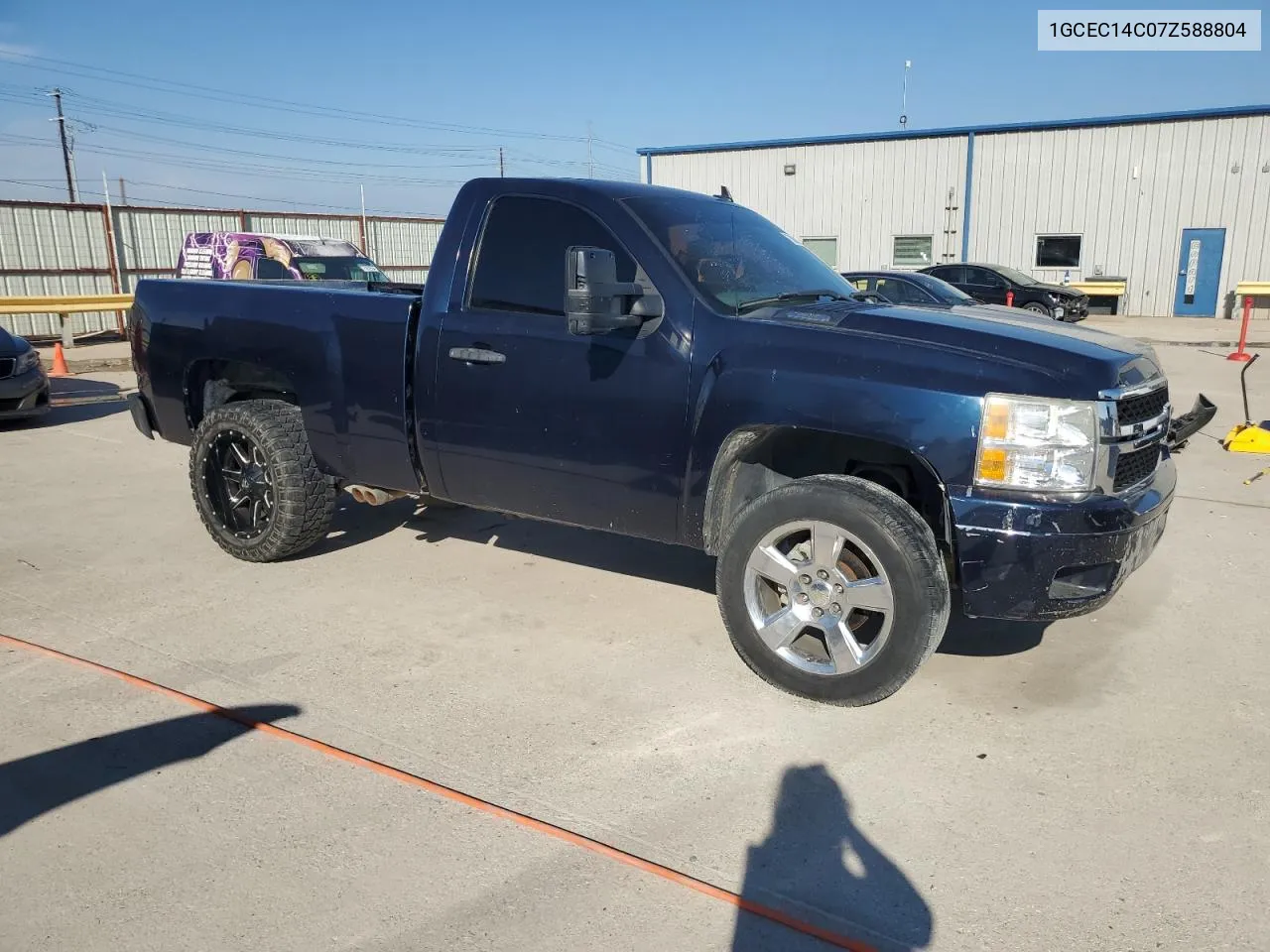 2007 Chevrolet Silverado C1500 VIN: 1GCEC14C07Z588804 Lot: 73000124