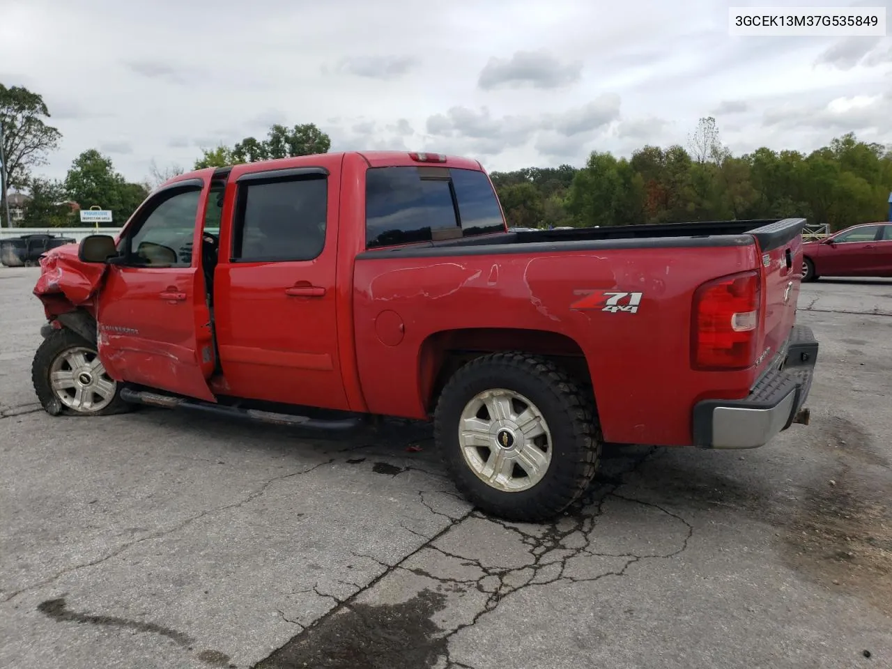 3GCEK13M37G535849 2007 Chevrolet Silverado K1500 Crew Cab