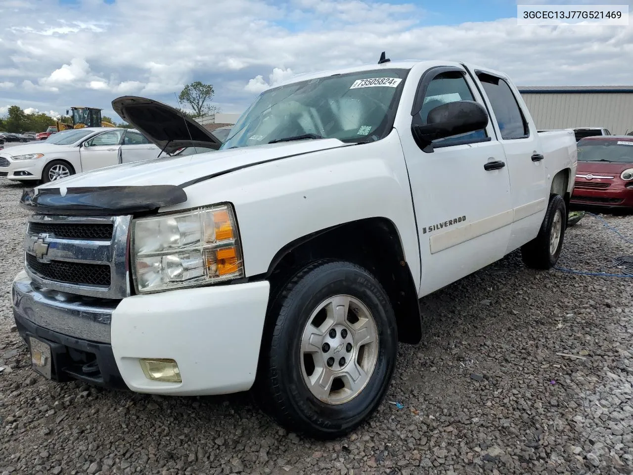 3GCEC13J77G521469 2007 Chevrolet Silverado C1500 Crew Cab