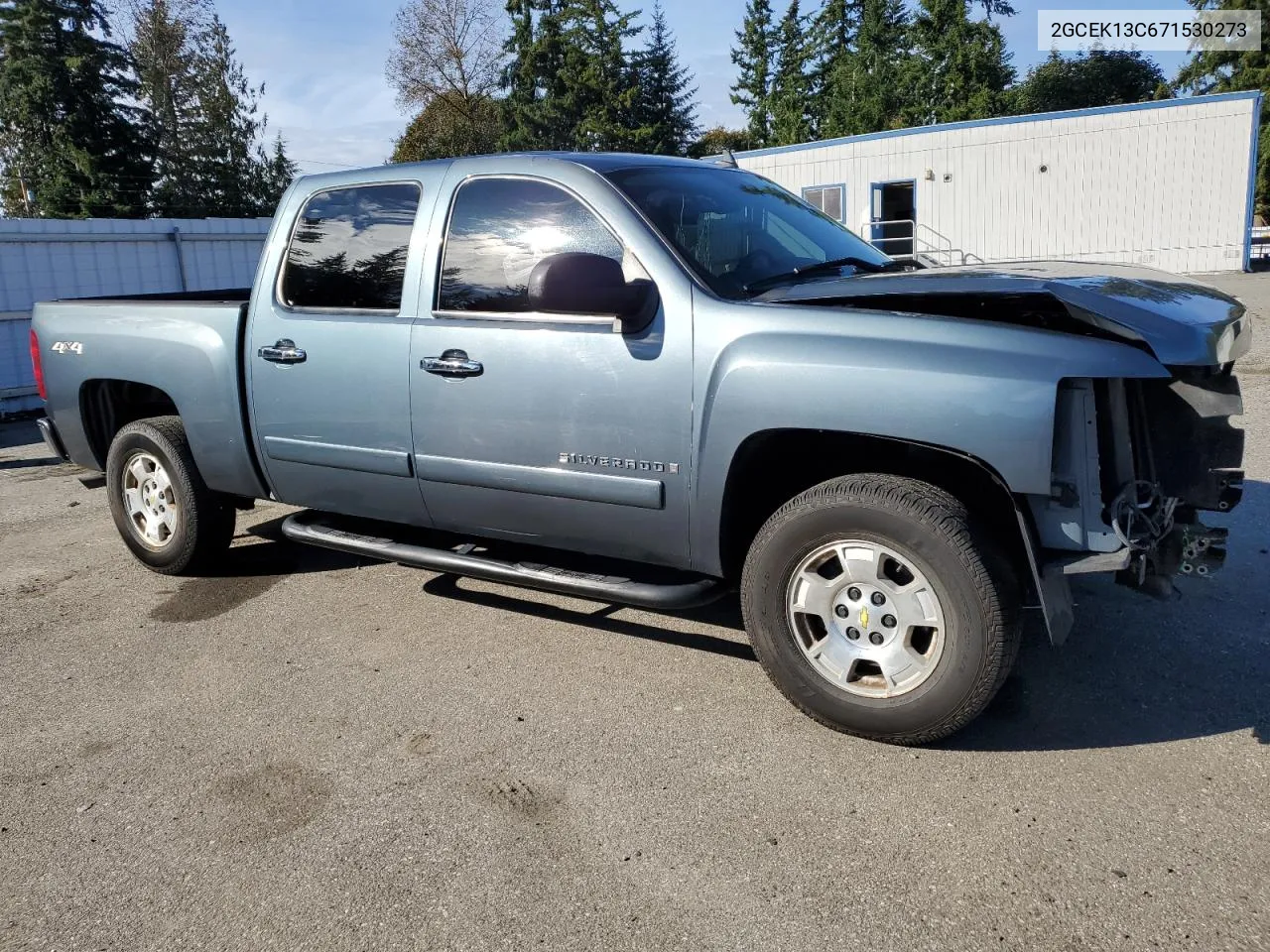 2007 Chevrolet Silverado K1500 Crew Cab VIN: 2GCEK13C671530273 Lot: 73593364