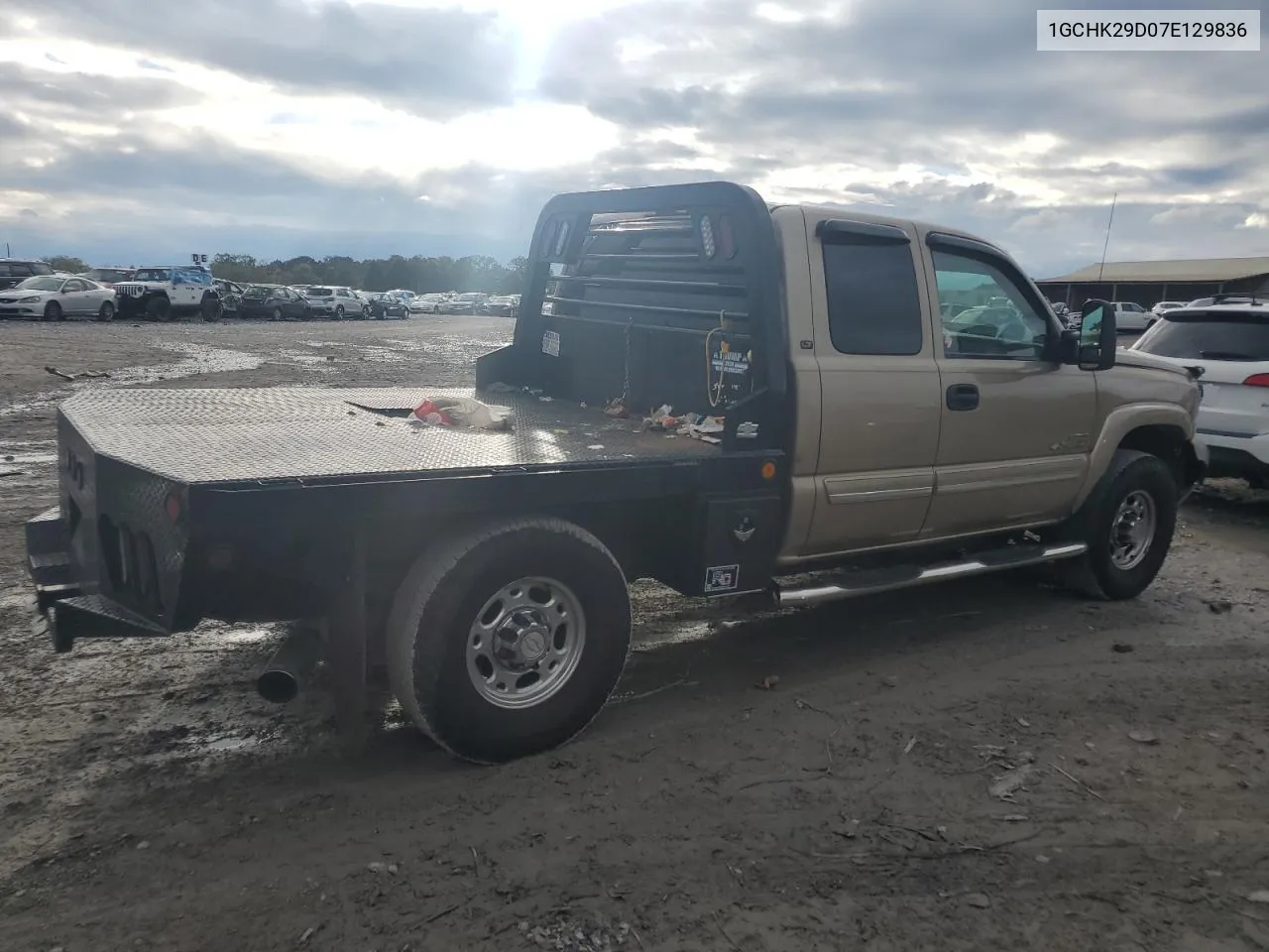 2007 Chevrolet Silverado K2500 Heavy Duty VIN: 1GCHK29D07E129836 Lot: 73649994