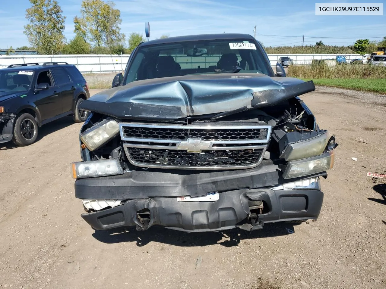 2007 Chevrolet Silverado K2500 Heavy Duty VIN: 1GCHK29U97E115529 Lot: 73682774