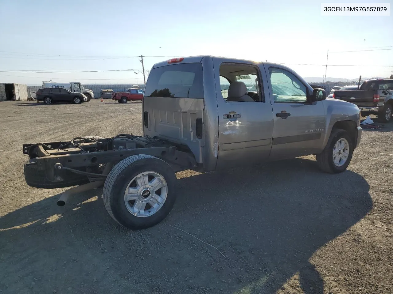 2007 Chevrolet Silverado K1500 Crew Cab VIN: 3GCEK13M97G557029 Lot: 73782784