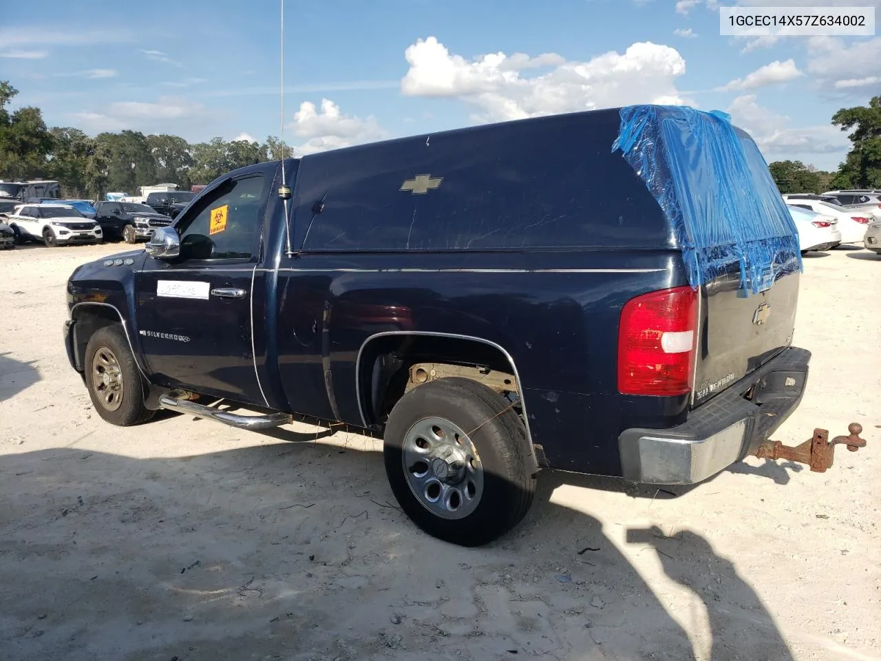 2007 Chevrolet Silverado C1500 Classic VIN: 1GCEC14X57Z634002 Lot: 74024804