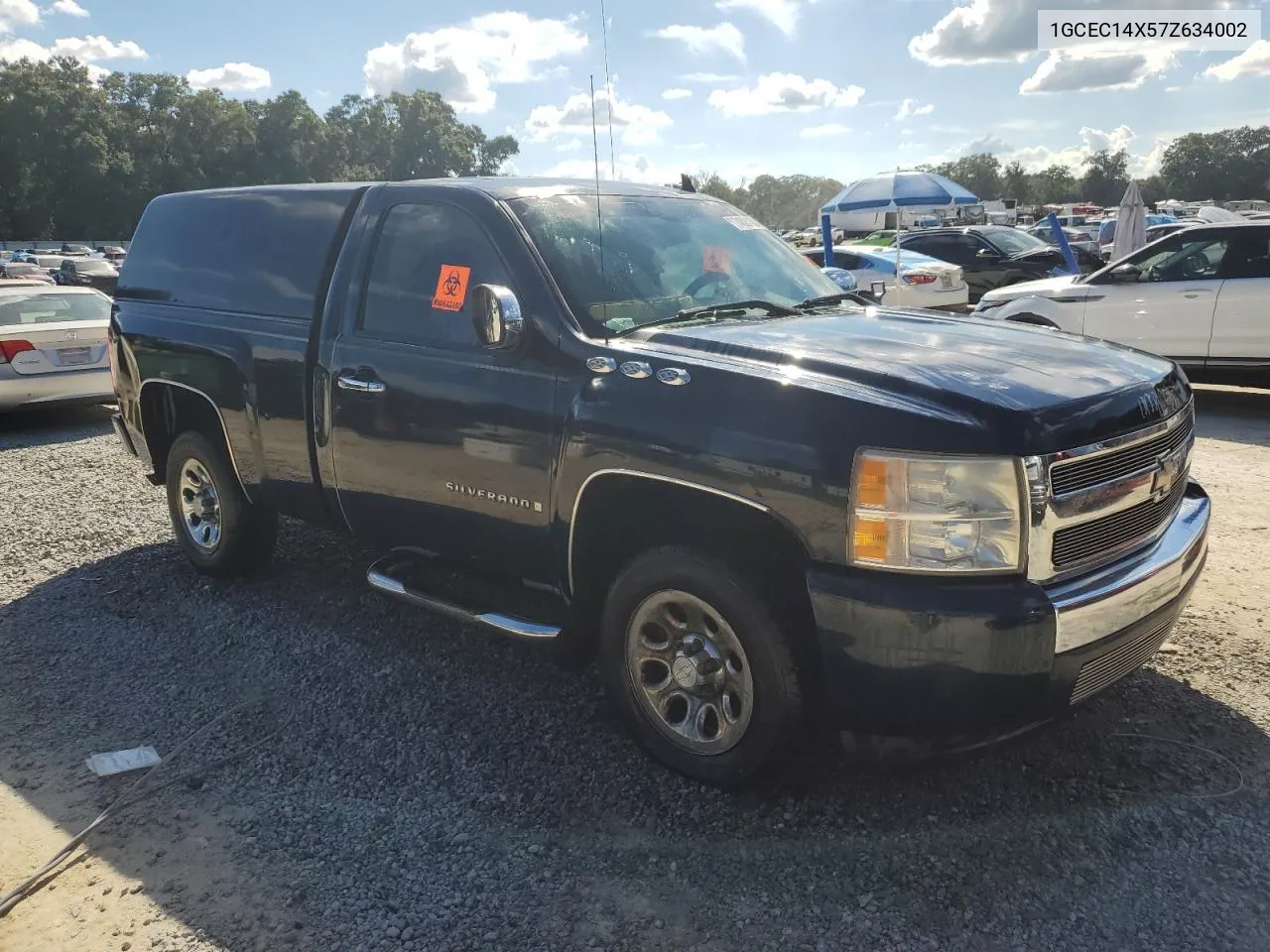 2007 Chevrolet Silverado C1500 Classic VIN: 1GCEC14X57Z634002 Lot: 74024804