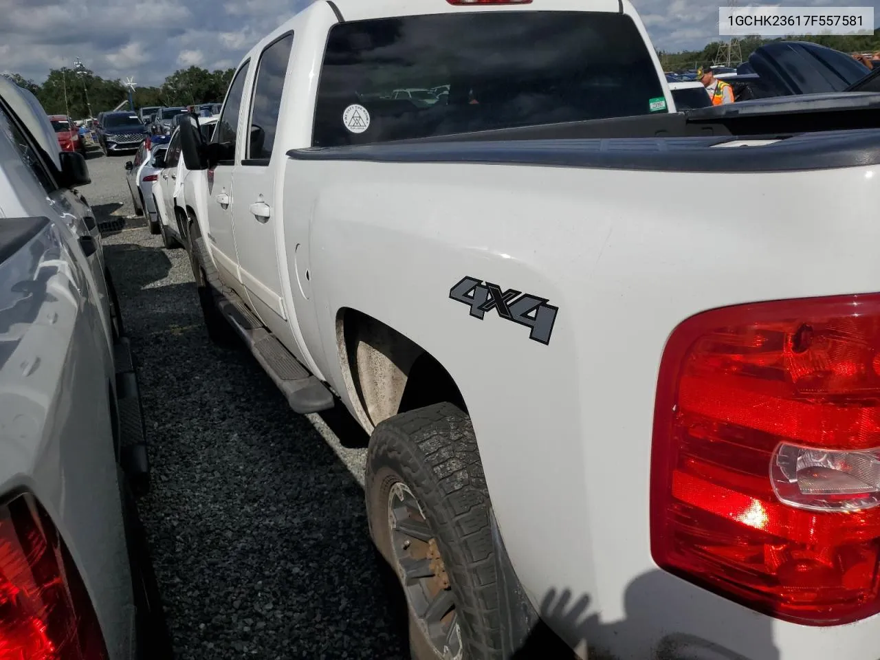 2007 Chevrolet Silverado K2500 Heavy Duty VIN: 1GCHK23617F557581 Lot: 74298284