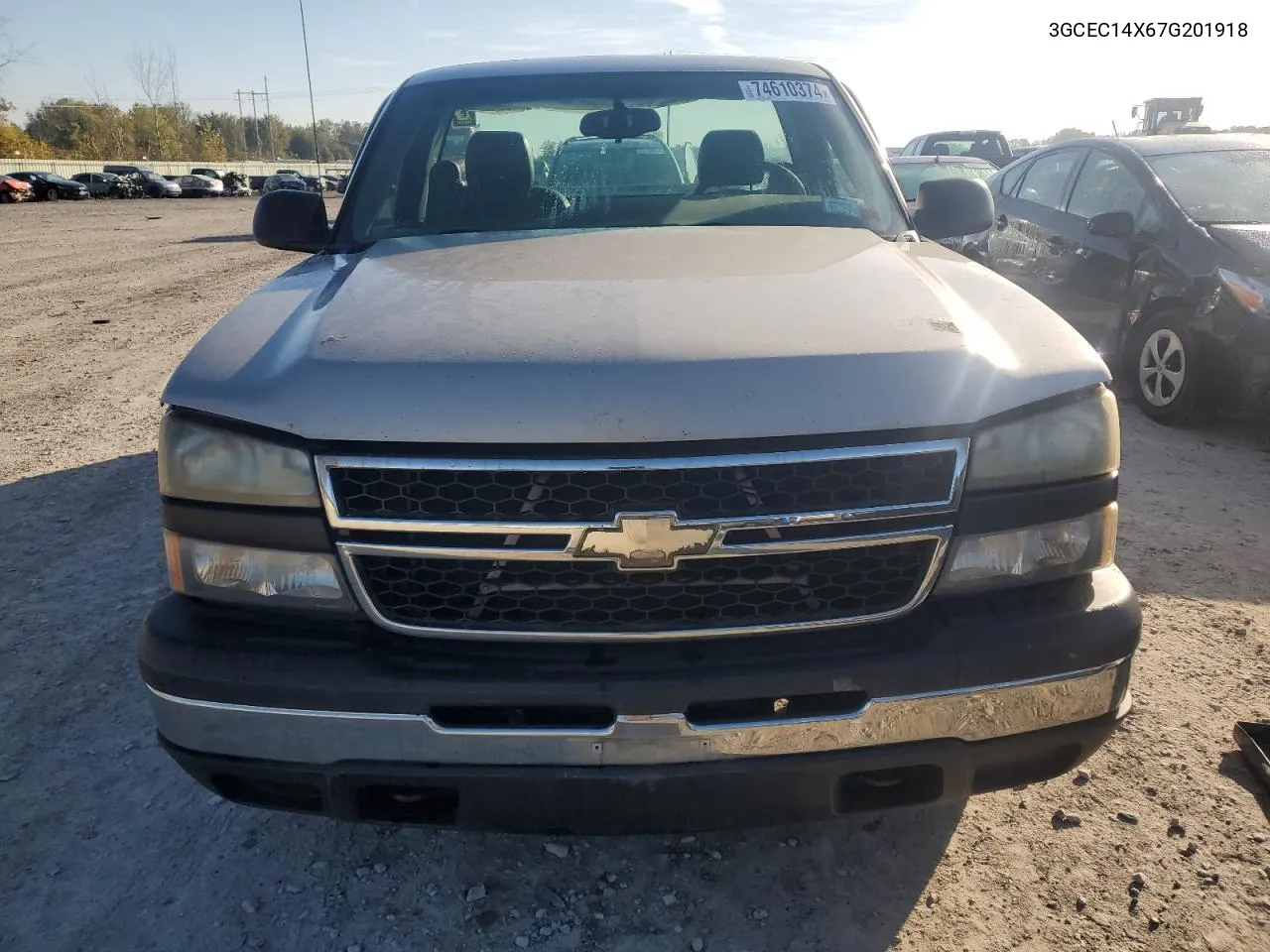 2007 Chevrolet Silverado C1500 Classic VIN: 3GCEC14X67G201918 Lot: 74610374