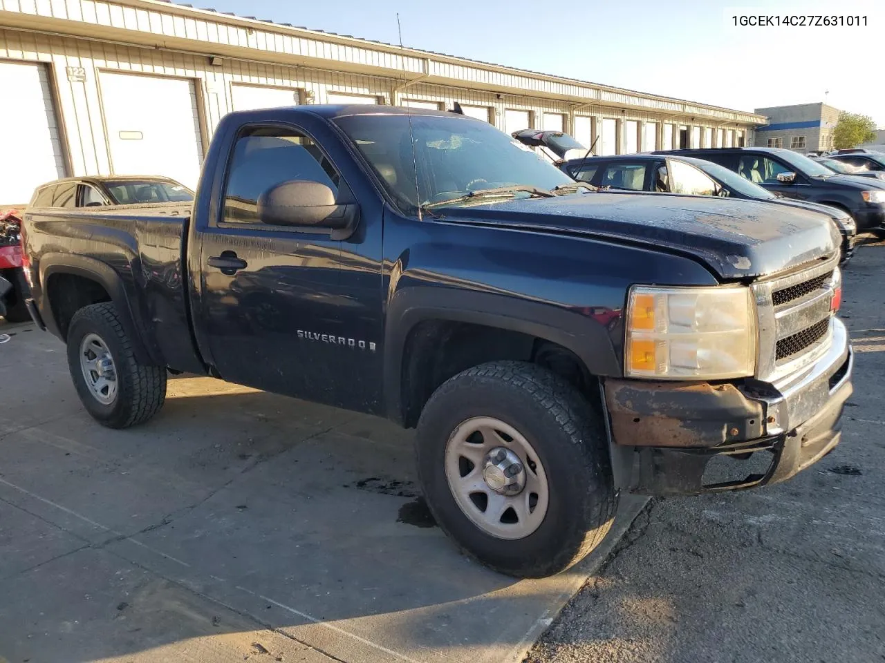 2007 Chevrolet Silverado K1500 VIN: 1GCEK14C27Z631011 Lot: 74727804