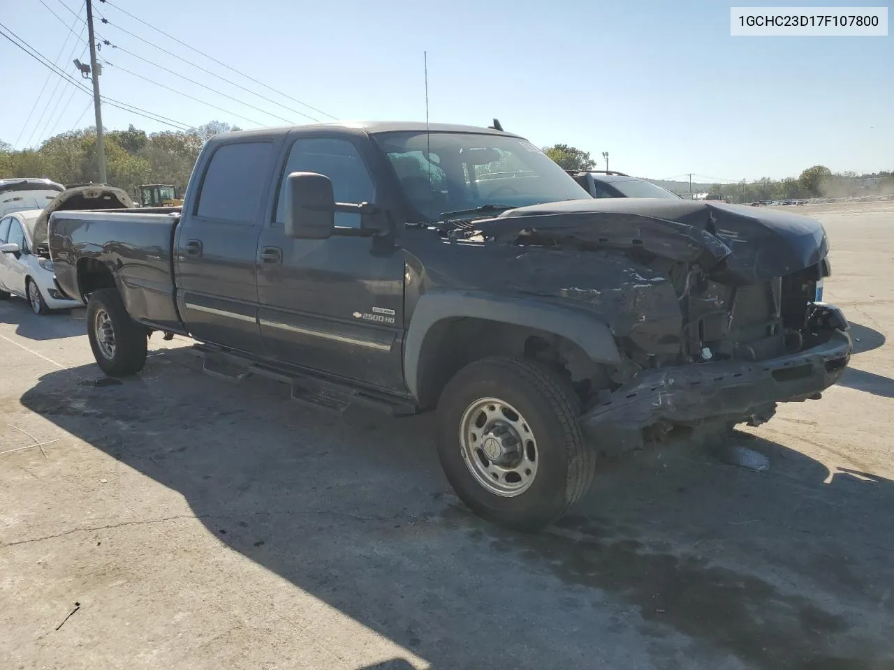 2007 Chevrolet Silverado C2500 Heavy Duty VIN: 1GCHC23D17F107800 Lot: 74742344