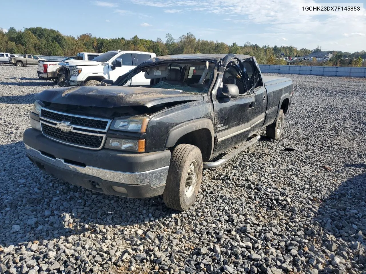 2007 Chevrolet Silverado K2500 Heavy Duty VIN: 1GCHK23DX7F145853 Lot: 74988774