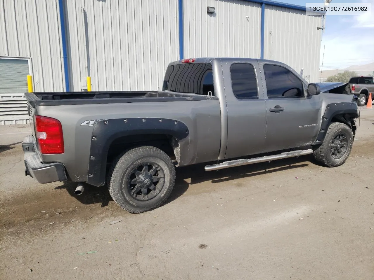 2007 Chevrolet Silverado K1500 VIN: 1GCEK19C77Z616982 Lot: 75725394