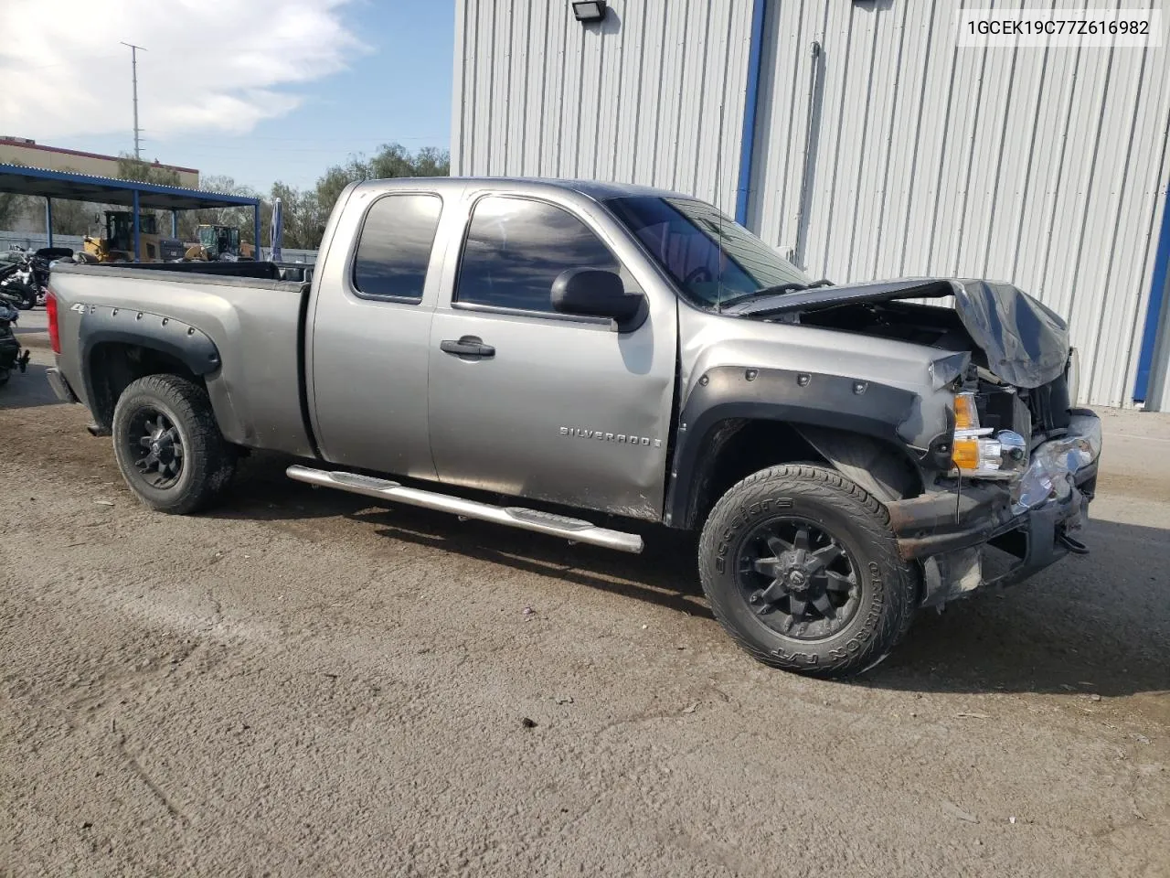 2007 Chevrolet Silverado K1500 VIN: 1GCEK19C77Z616982 Lot: 75725394