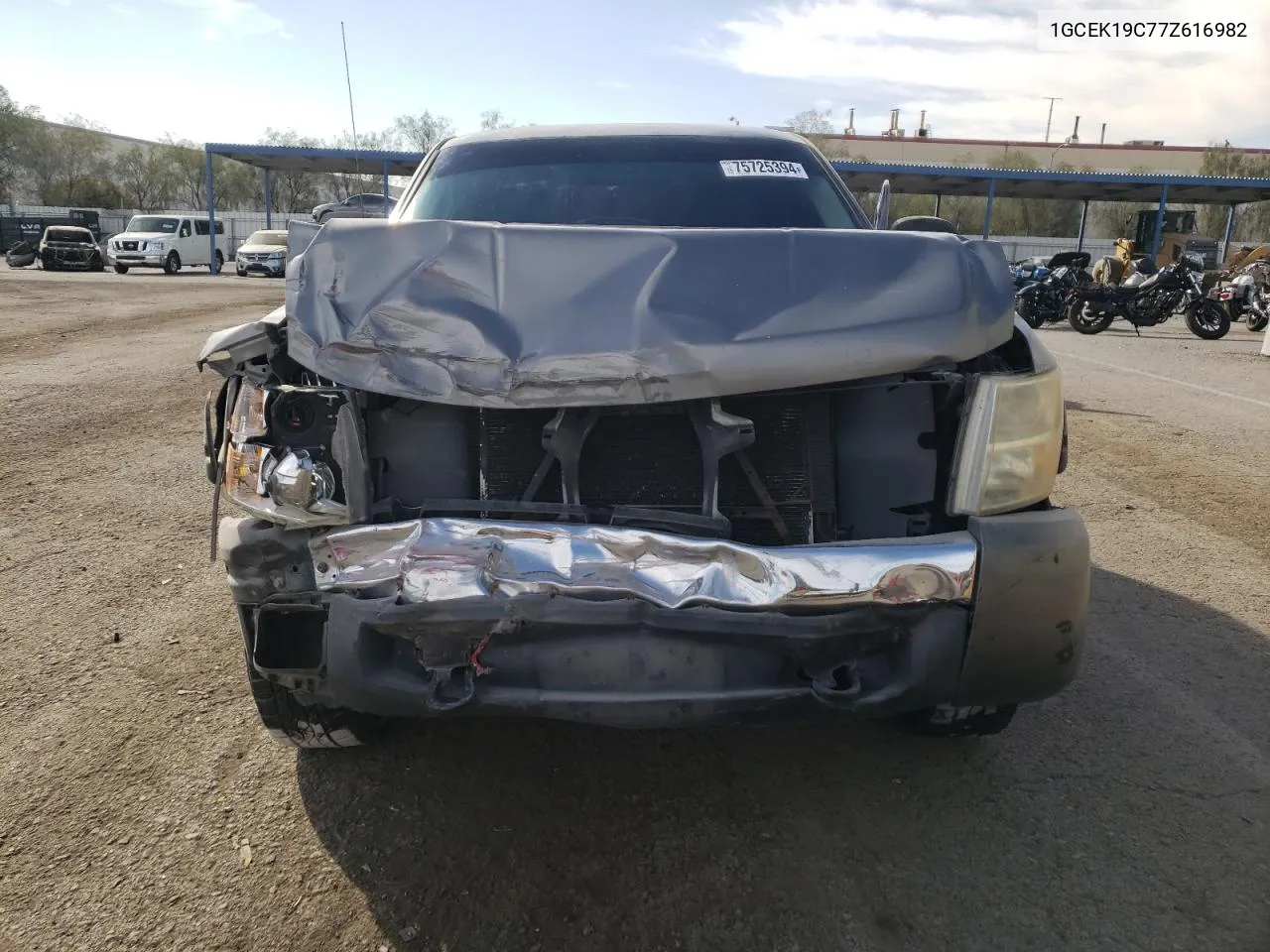 1GCEK19C77Z616982 2007 Chevrolet Silverado K1500