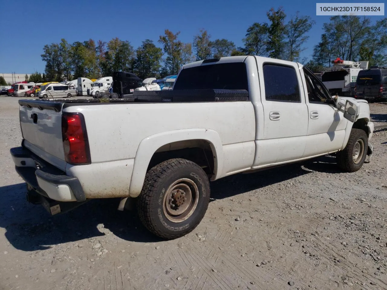 2007 Chevrolet Silverado K2500 Heavy Duty VIN: 1GCHK23D17F158524 Lot: 75793264