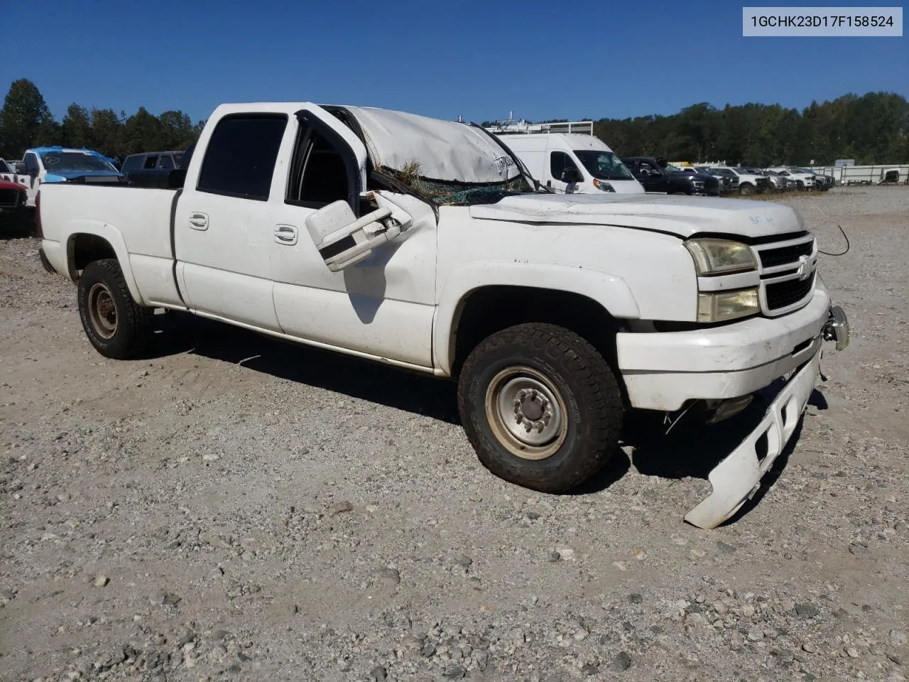 2007 Chevrolet Silverado K2500 Heavy Duty VIN: 1GCHK23D17F158524 Lot: 75793264