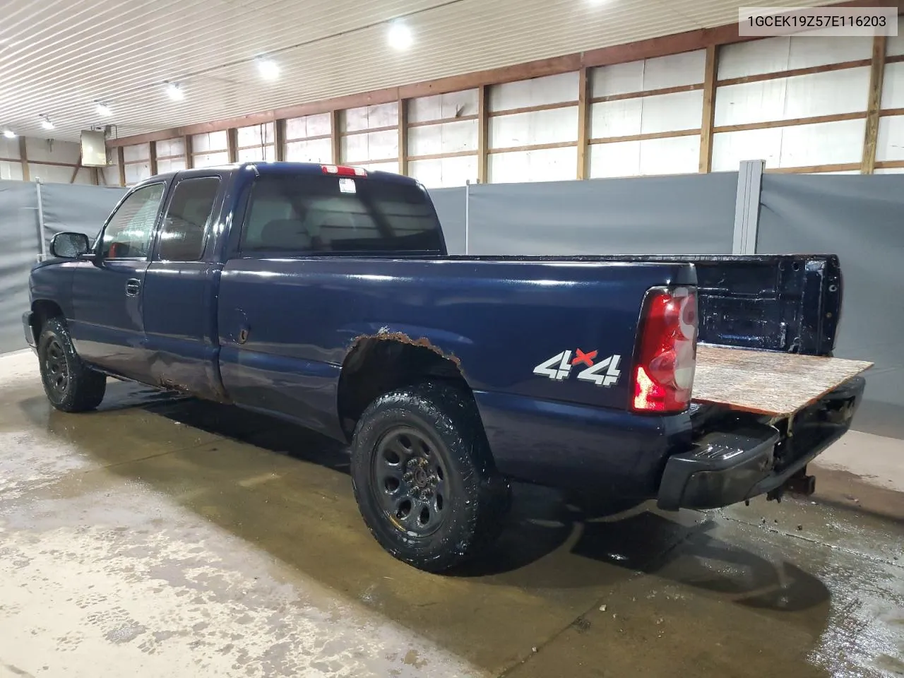 2007 Chevrolet Silverado K1500 Classic VIN: 1GCEK19Z57E116203 Lot: 75804844