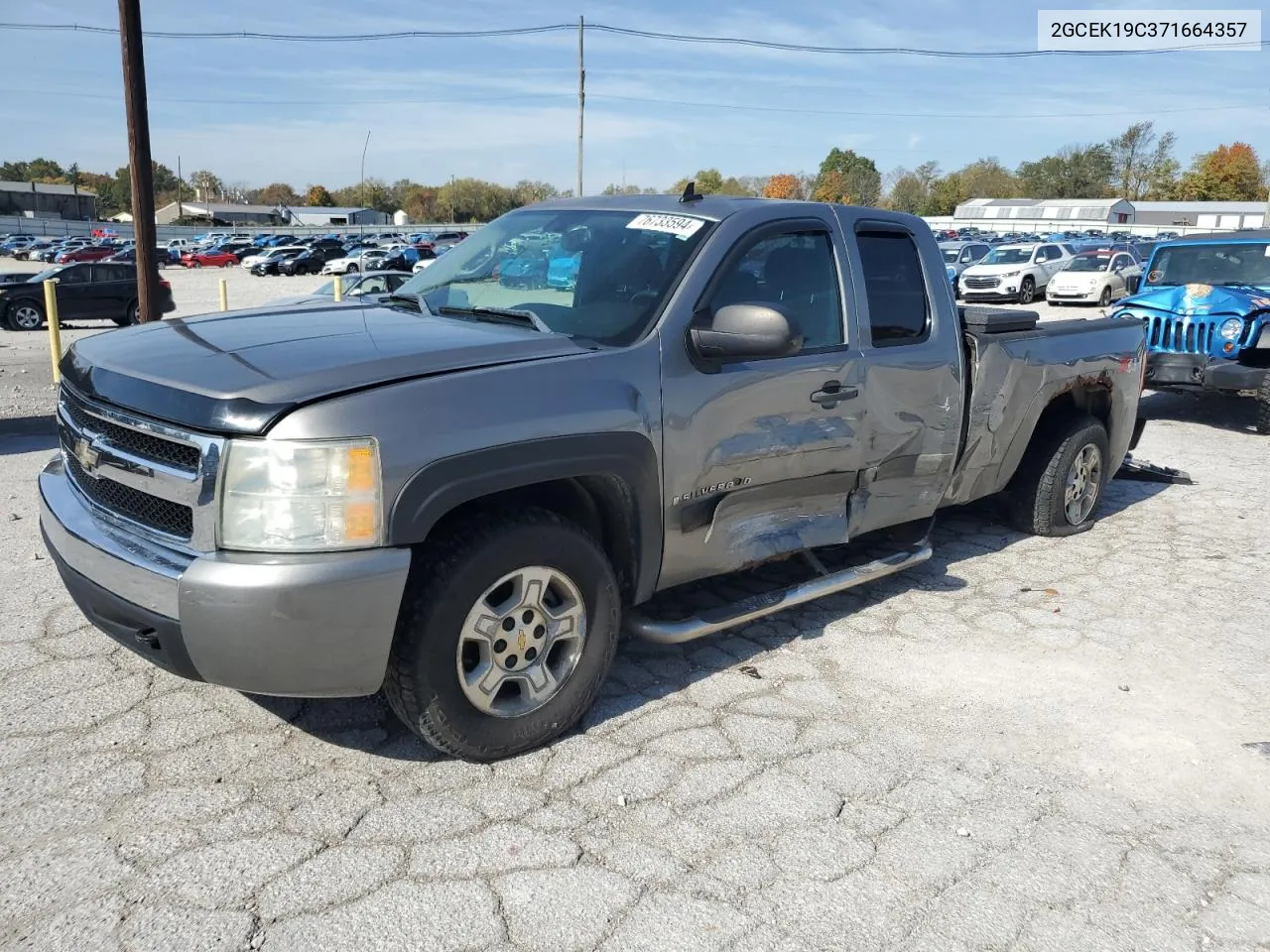 2007 Chevrolet Silverado K1500 VIN: 2GCEK19C371664357 Lot: 76733594